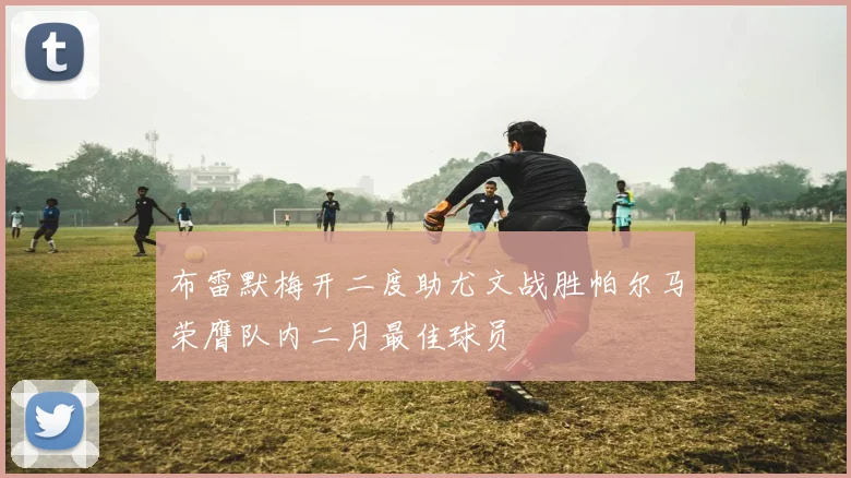 布雷默梅开二度助尤文战胜帕尔马荣膺队内二月最佳球员